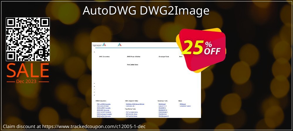 AutoDWG DWG2Image coupon on World Party Day offer