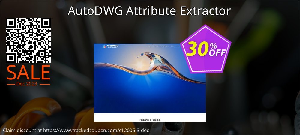 AutoDWG Attribute Extractor coupon on Constitution Memorial Day offering sales