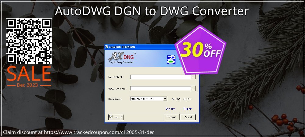 AutoDWG DGN to DWG Converter coupon on World Party Day offering sales