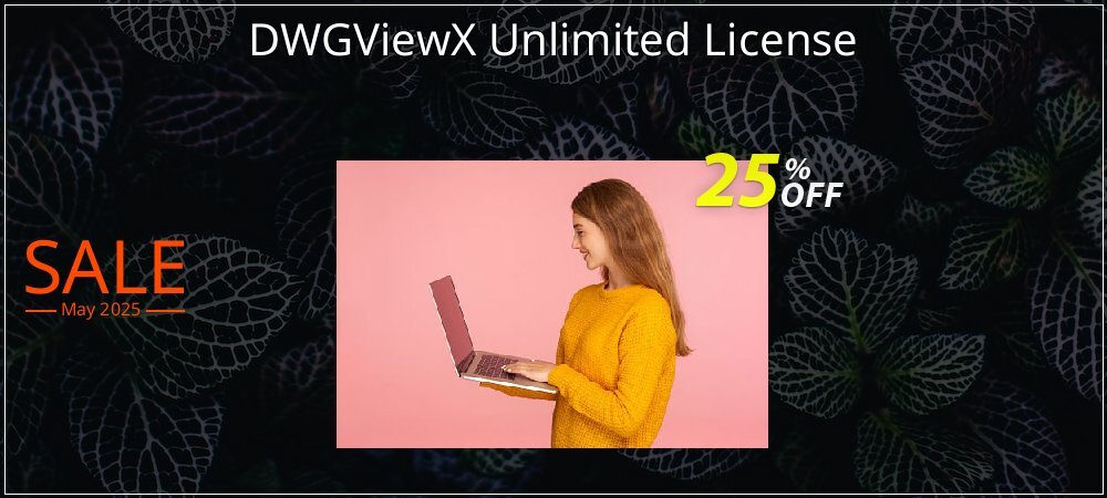 DWGViewX Unlimited License coupon on Working Day discounts