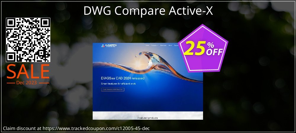 DWG Compare Active-X coupon on National Walking Day deals