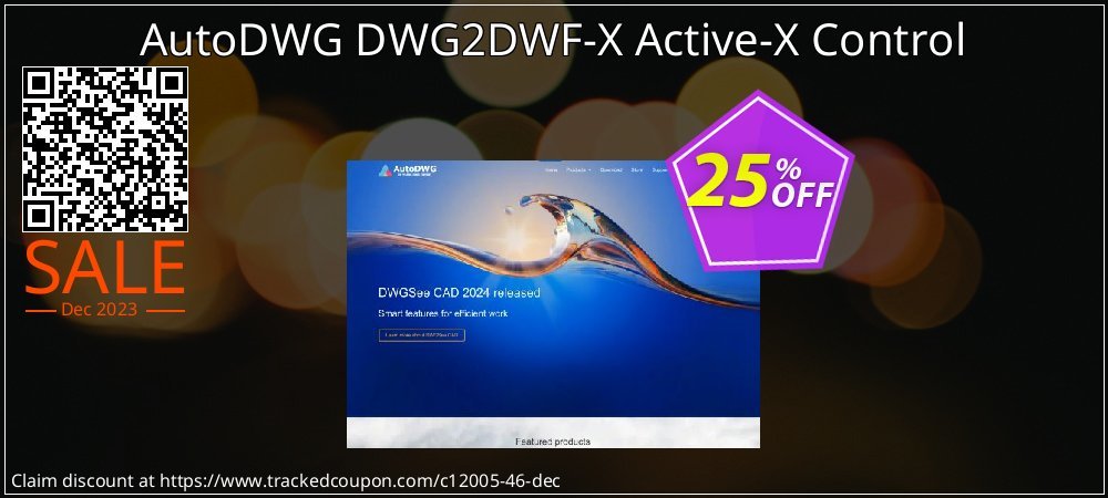 AutoDWG DWG2DWF-X Active-X Control coupon on National Loyalty Day discount