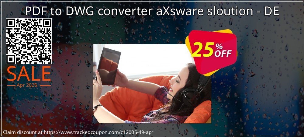 PDF to DWG converter aXsware sloution - DE coupon on World Password Day super sale