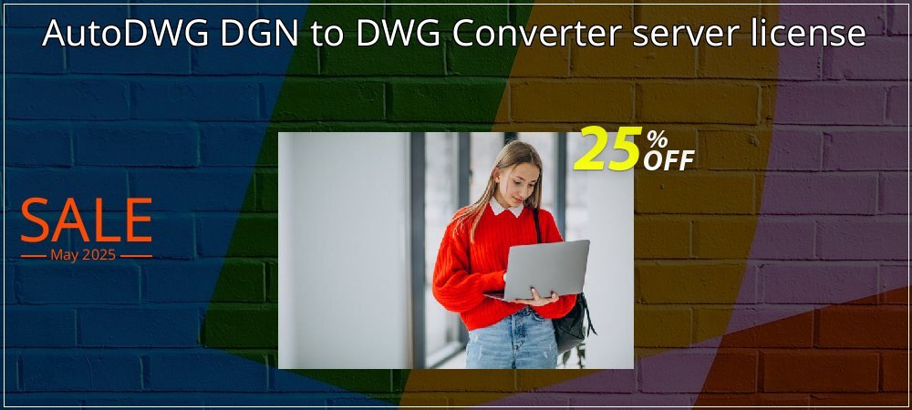 AutoDWG DGN to DWG Converter server license coupon on April Fools Day discounts