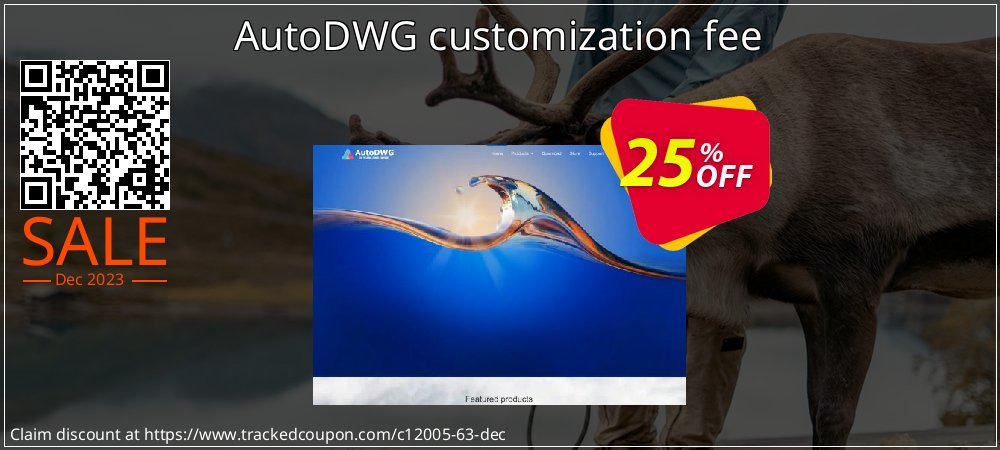 AutoDWG customization fee coupon on Constitution Memorial Day offer