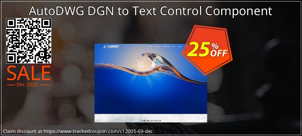 AutoDWG DGN to Text Control Component coupon on April Fools' Day super sale
