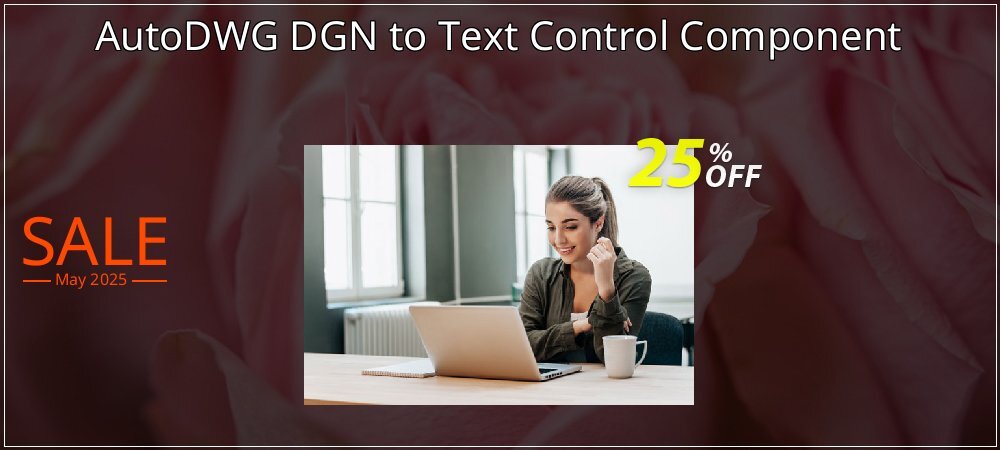 AutoDWG DGN to Text Control Component coupon on April Fools' Day super sale