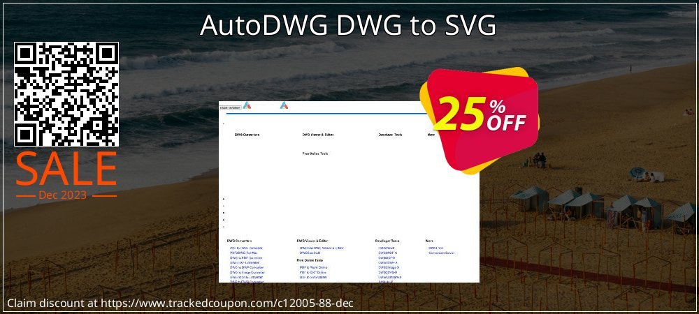 Get 25% OFF AutoDWG DWG to SVG discounts