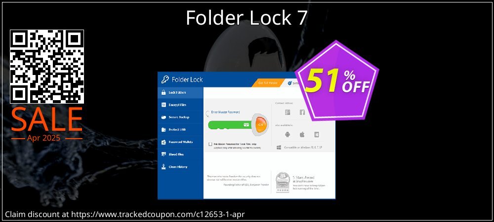 Folder Lock 7 coupon on World Party Day offer