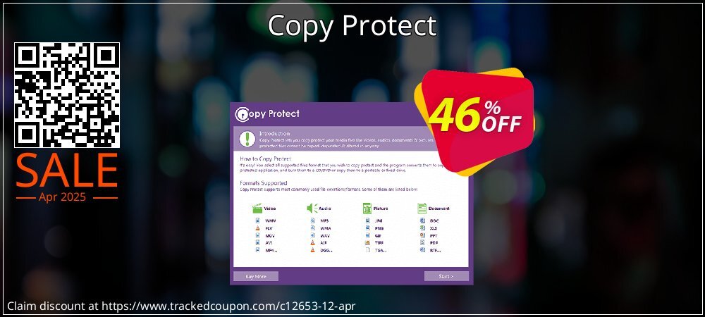 Copy Protect coupon on April Fools' Day offering discount