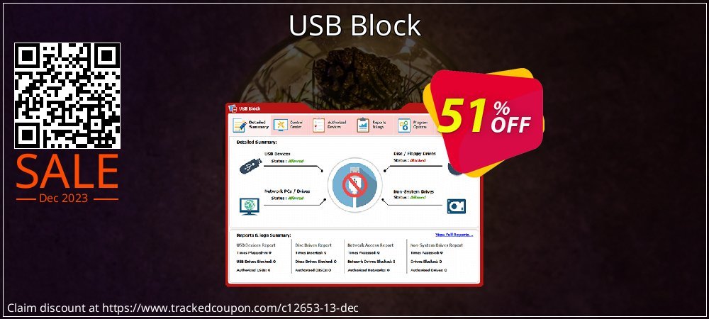 USB Block coupon on Easter Day offering sales