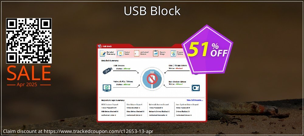 USB Block coupon on Easter Day offering sales