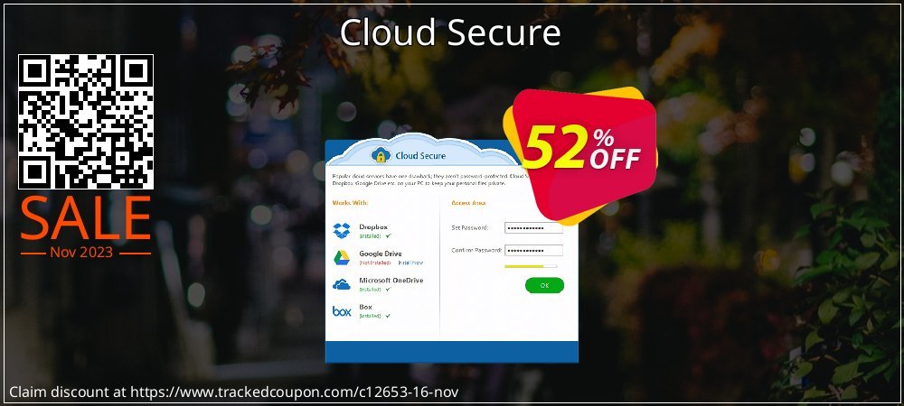 Cloud Secure coupon on World Party Day promotions