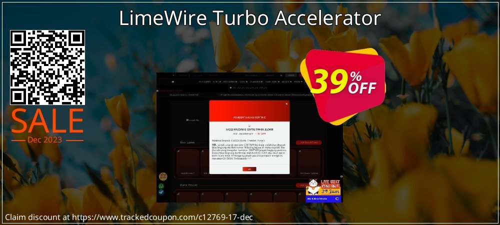 LimeWire Turbo Accelerator coupon on April Fools' Day promotions