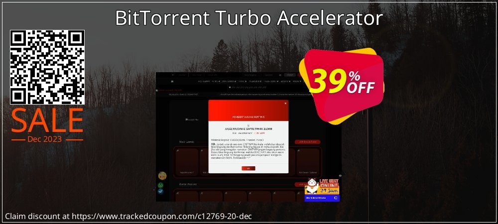 BitTorrent Turbo Accelerator coupon on National Walking Day offer