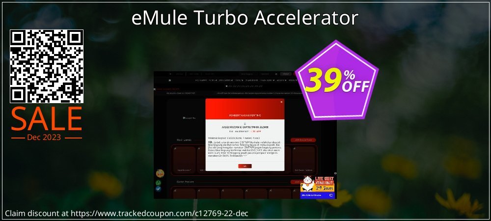eMule Turbo Accelerator coupon on April Fools' Day offering discount