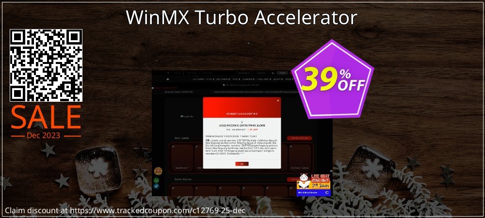 WinMX Turbo Accelerator coupon on Mother Day promotions