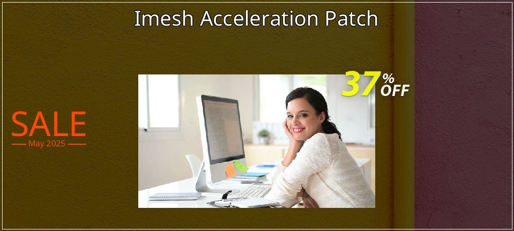 Imesh Acceleration Patch coupon on National Pizza Party Day offering discount