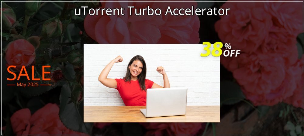 uTorrent Turbo Accelerator coupon on World Party Day sales