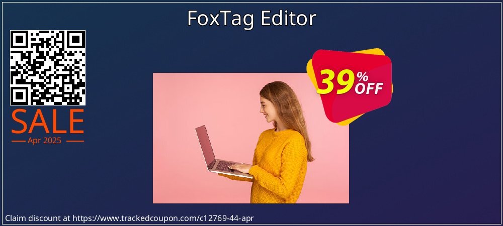 FoxTag Editor coupon on World Password Day sales