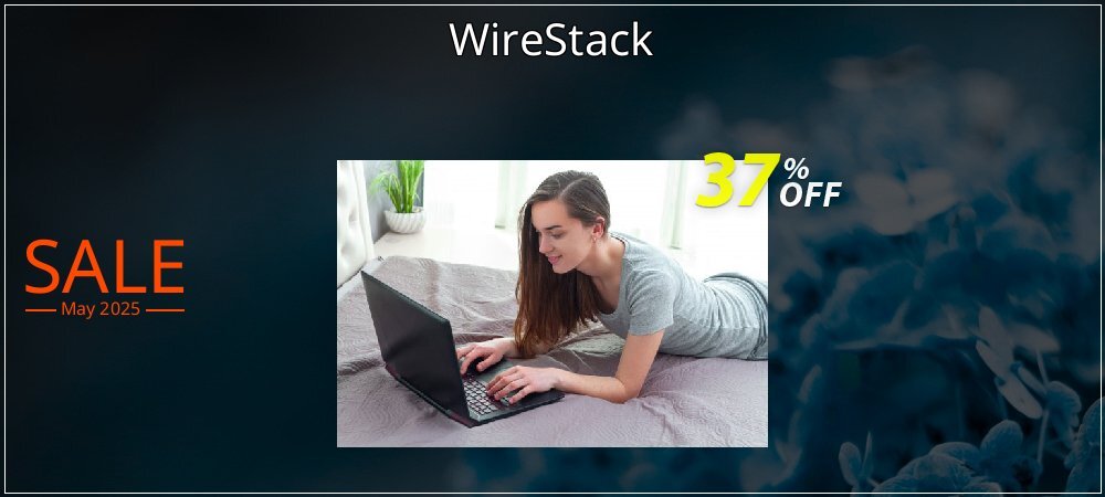WireStack coupon on National Smile Day offering sales