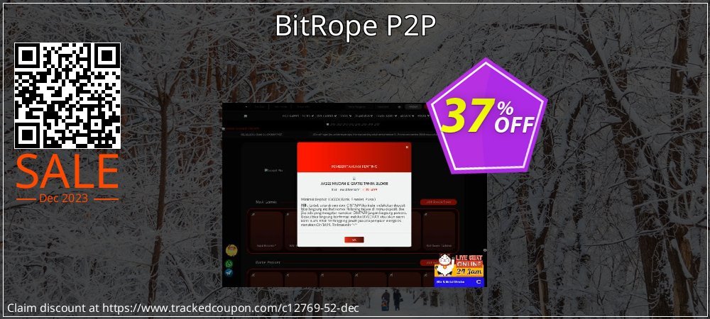 BitRope P2P coupon on Working Day promotions