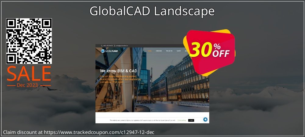 GlobalCAD Landscape coupon on April Fools' Day deals