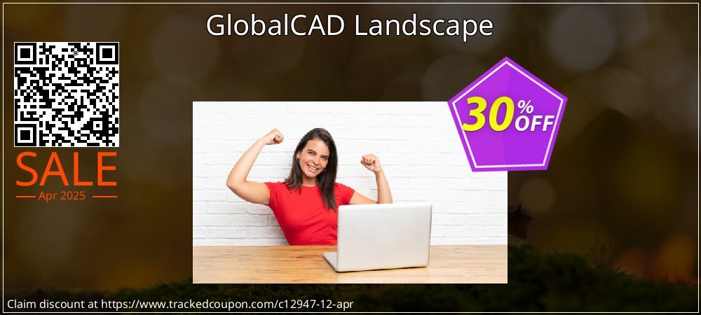 GlobalCAD Landscape coupon on April Fools' Day deals