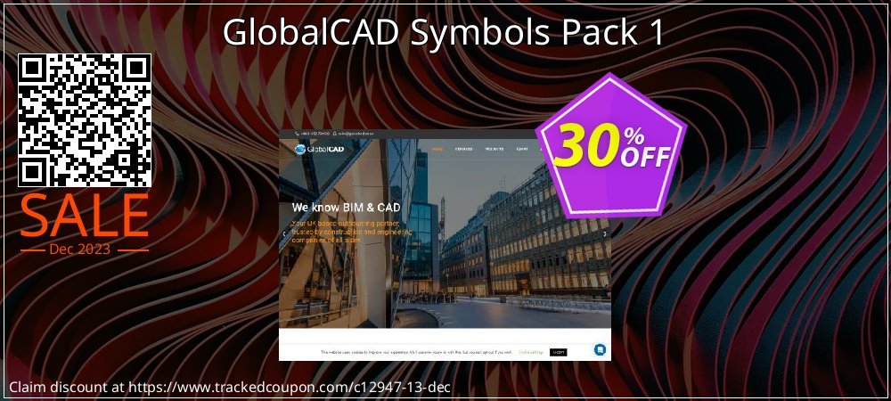 GlobalCAD Symbols Pack 1 coupon on Easter Day offer