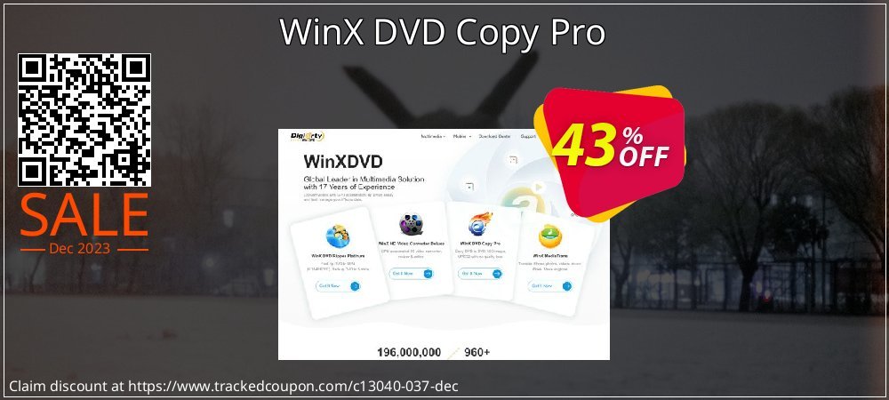 WinX DVD Copy Pro coupon on Boxing Day deals