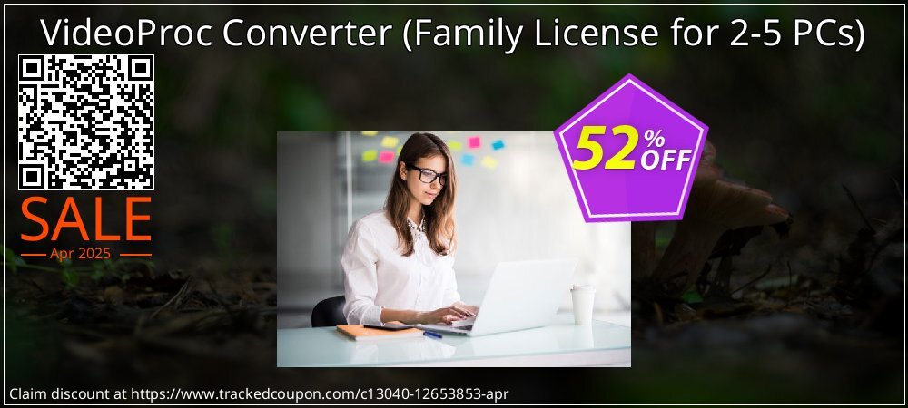 VideoProc Converter - Family License for 2-5 PCs  coupon on National Pizza Party Day promotions