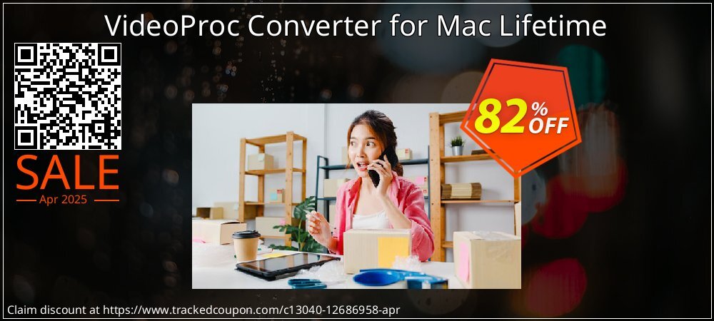 VideoProc Converter for Mac Lifetime coupon on Easter Day deals