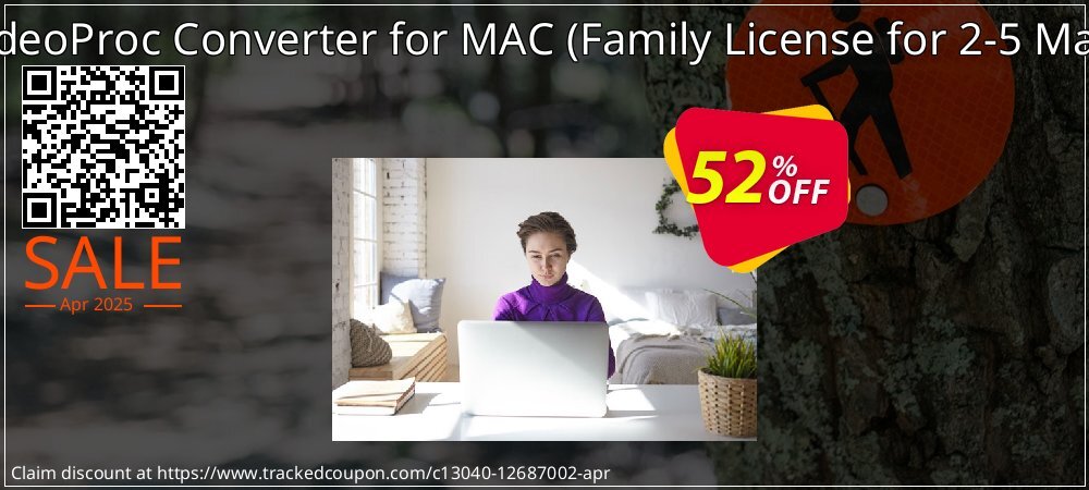 VideoProc Converter for MAC - Family License for 2-5 Mac  coupon on April Fools Day promotions