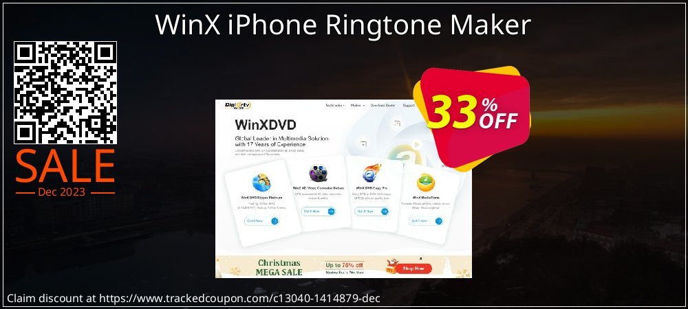 WinX iPhone Ringtone Maker coupon on World Password Day sales