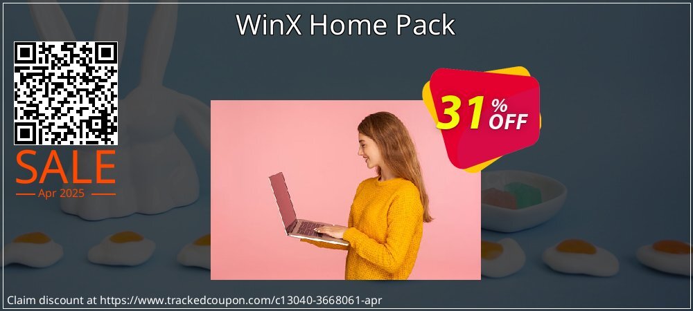 WinX Home Pack coupon on Palm Sunday discount