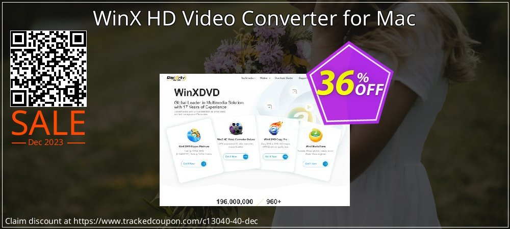 WinX HD Video Converter for Mac coupon on Mother's Day super sale