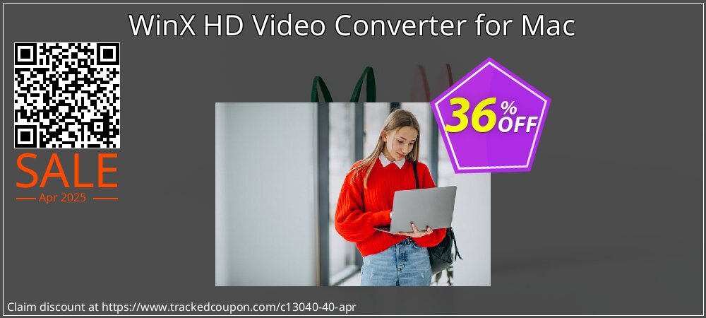 WinX HD Video Converter for Mac coupon on National Walking Day offering sales