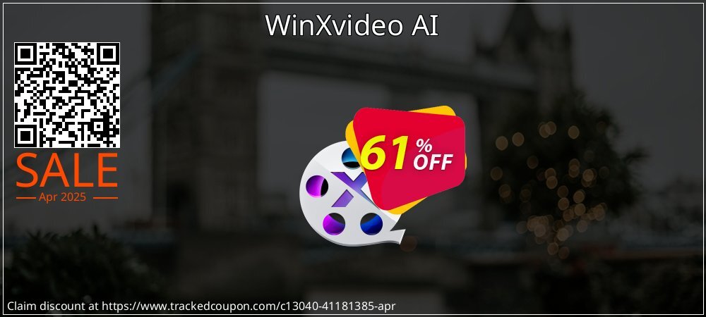 WinXvideo AI coupon on Mother's Day super sale