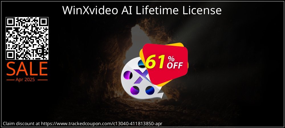 WinXvideo AI Lifetime License coupon on Mother's Day super sale