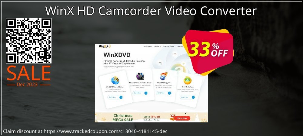 WinX HD Camcorder Video Converter coupon on National Walking Day discounts