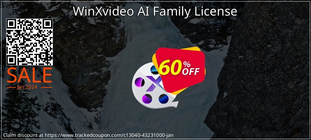 WinXvideo AI Family License coupon on National No Smoking Day offering discount