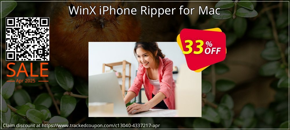 WinX iPhone Ripper for Mac coupon on April Fools' Day deals