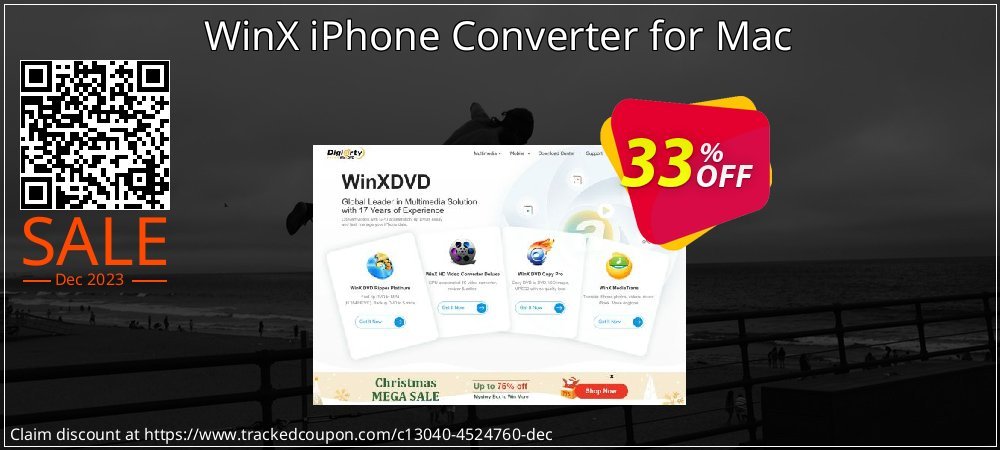WinX iPhone Converter for Mac coupon on Mother's Day discount