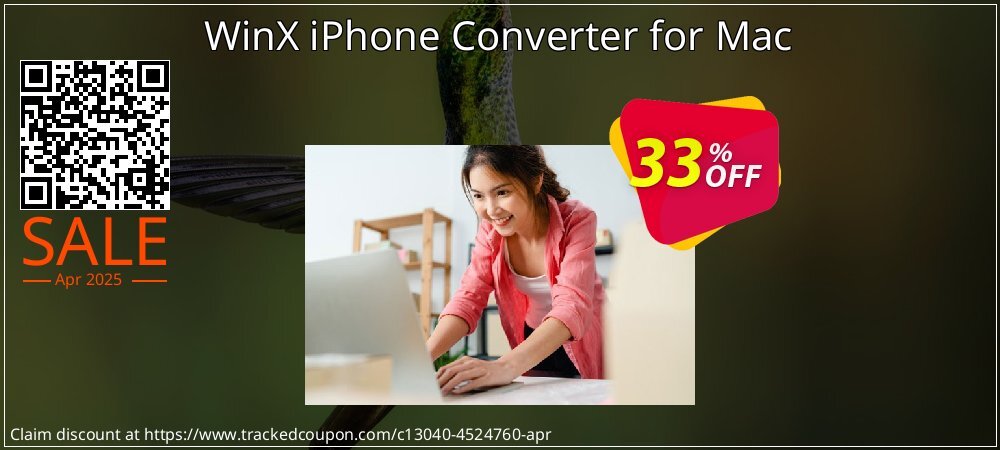 WinX iPhone Converter for Mac coupon on National Walking Day offer