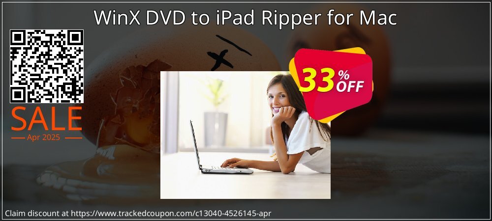 WinX DVD to iPad Ripper for Mac coupon on National Walking Day deals