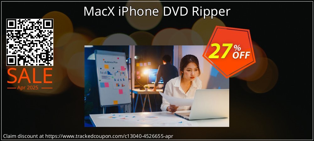 MacX iPhone DVD Ripper coupon on National Walking Day discounts