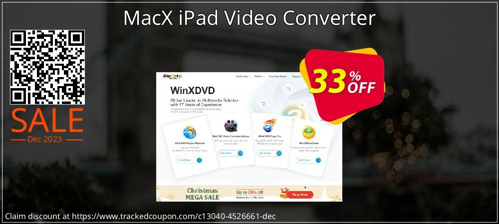 MacX iPad Video Converter coupon on World Whisky Day offering sales