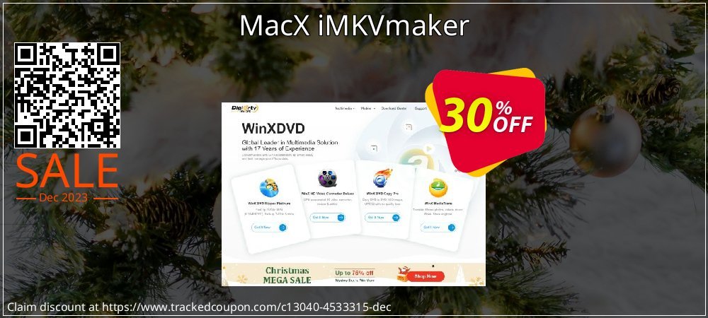 MacX iMKVmaker coupon on National Walking Day discounts