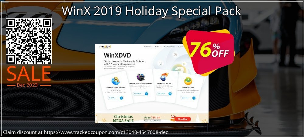 WinX 2019 Holiday Special Pack coupon on Easter Day offer