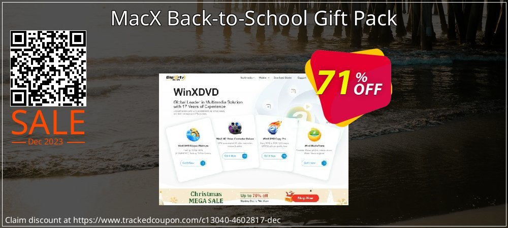 MacX Back-to-School Gift Pack coupon on National Memo Day discount